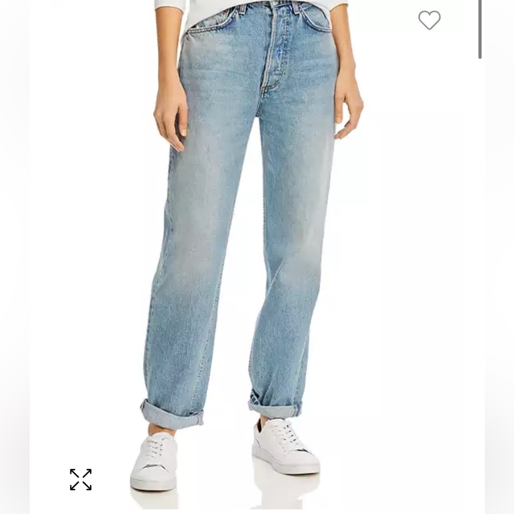 Boyish The Toby High Rise Relaxed & Tapered Jeans in Gilda